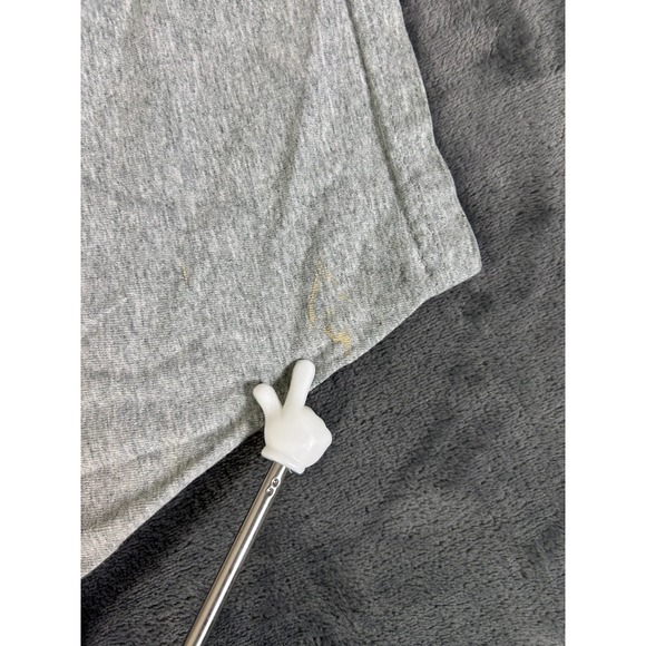 Y2K Sonoma USA 2000 American Flag Tee Shirt Gray Size XL Vintage Patriotic - Picture 6 of 10